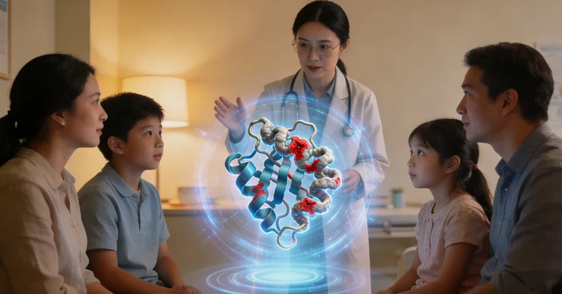 安陆遗传咨询师与家庭解读基因报