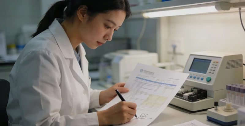 东阳家庭查看基因检测报告与健康