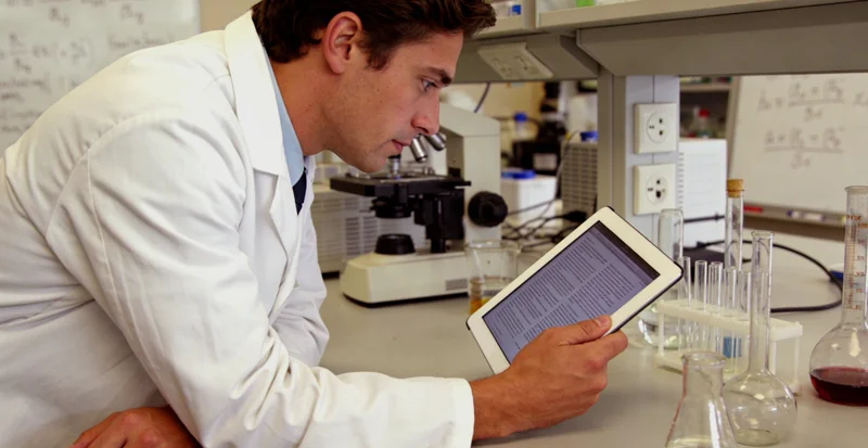 大安基因检测实验室内的DNA测