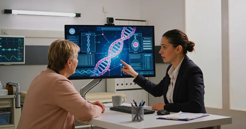 吉首年轻人咨询基因检测报告场景