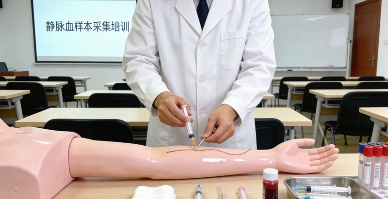 铜仁医护人员进行基因检测采血