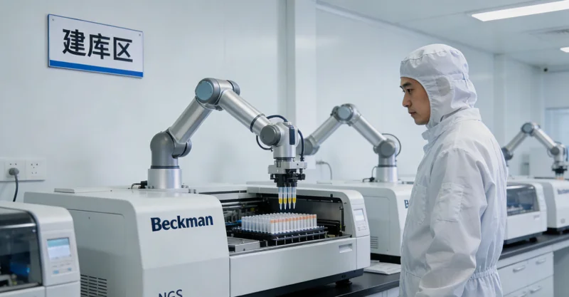 延边家庭陪伴儿童进行健康检查