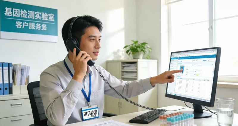 辉县遗传咨询师与居民进行遗传咨