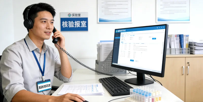 玉树居民与医生沟通基因检测报告