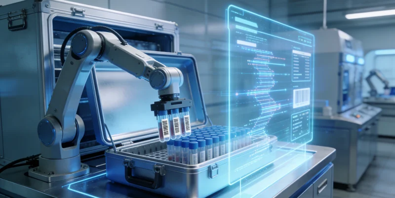 在咸阳医院进行基因检测抽血采样