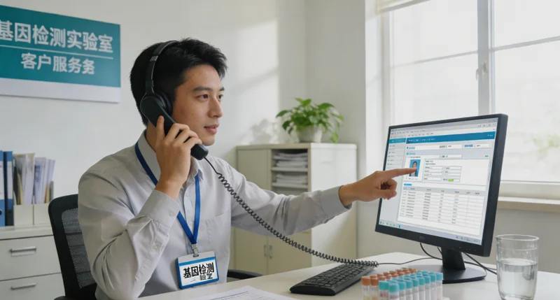 清镇遗传咨询师与客户沟通场景