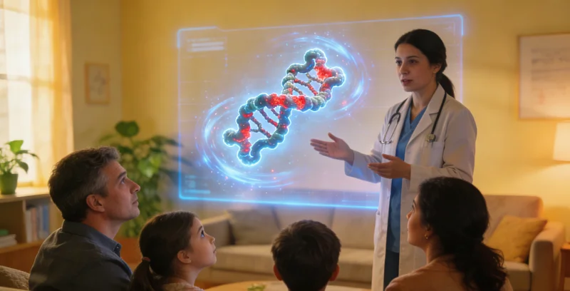 雅安家庭遗传咨询表情凝重