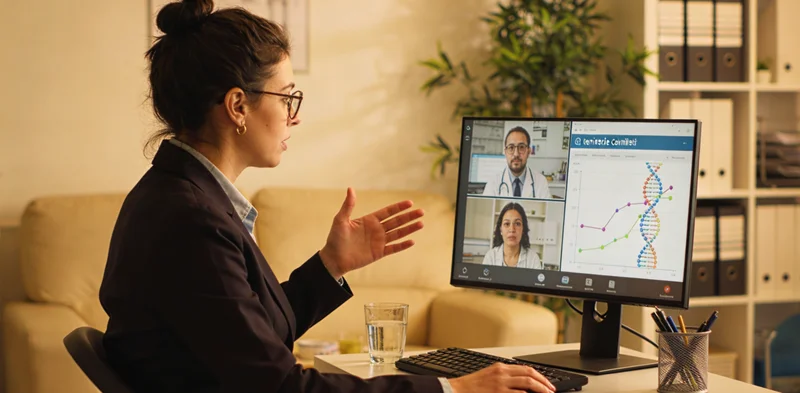 河间遗传咨询-医生与家庭成员进