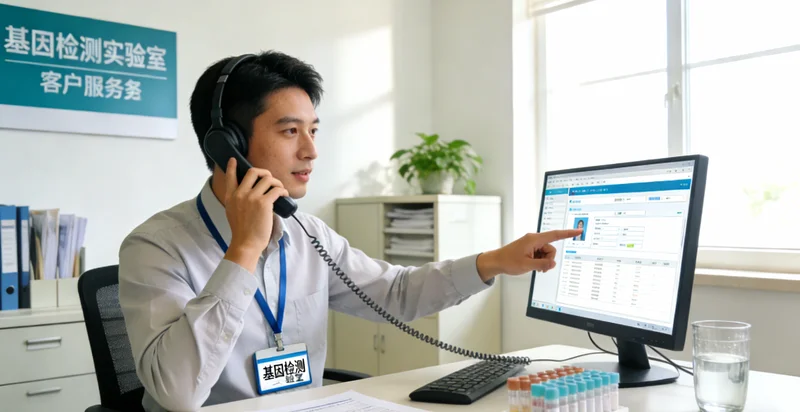 攀枝花患者进行遗传咨询示意