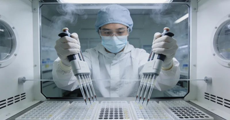 二连浩特医生向患者讲解肠息肉报