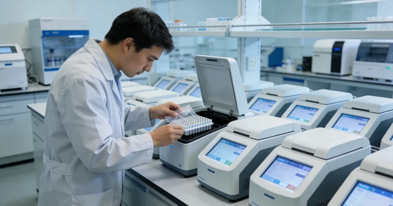 海口眼科医院医生为幼儿进行专业