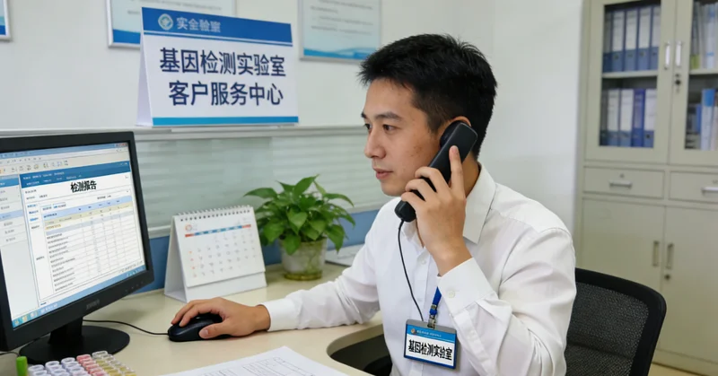 张家港医生与家庭进行遗传报告解