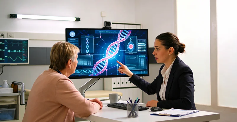 海伦家庭与遗传咨询师进行MEN