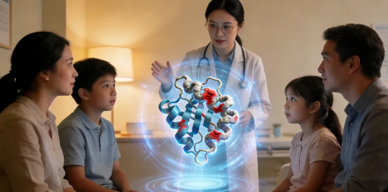 阜康家庭与医生进行遗传咨询沟通