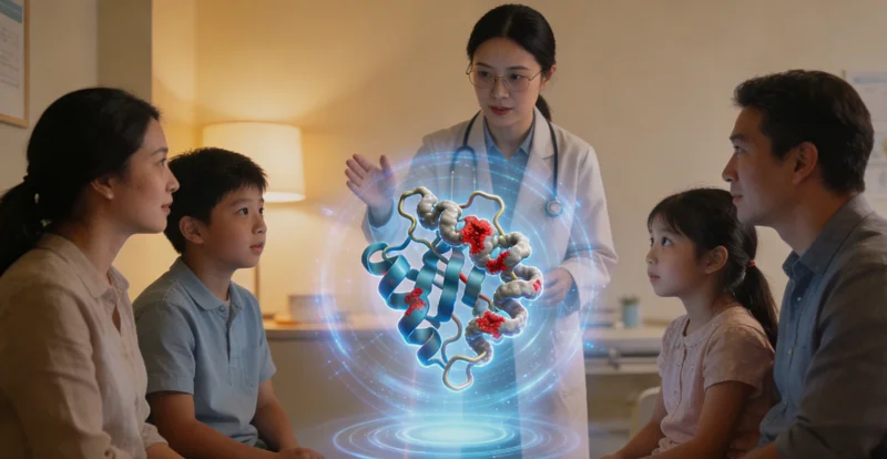 东方某三甲医院遗传咨询师与患者