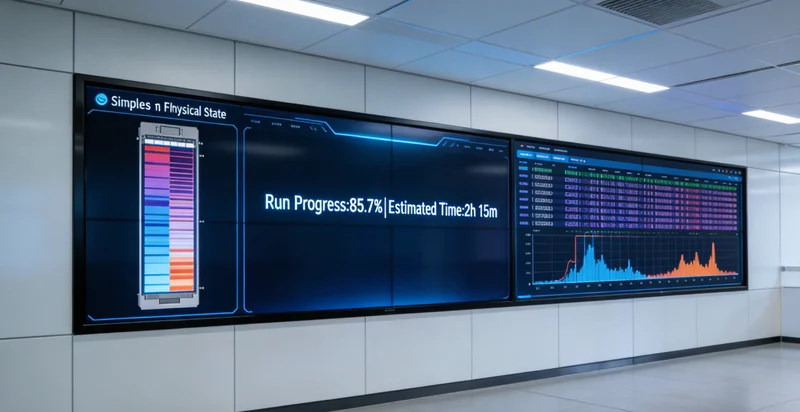 专业实验室技术人员进行高通量基