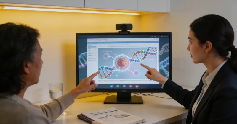 博州遗传咨询-医生与市民沟通场