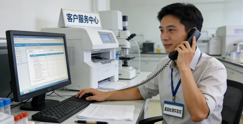 凤城遗传咨询门诊场景