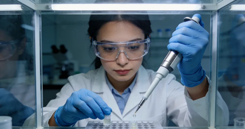 杭州女士查看基因检测报告表情