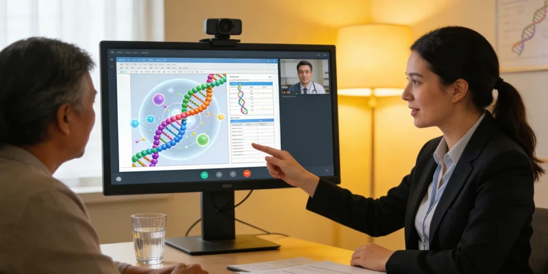 广州遗传咨询师与一个家庭进行沟