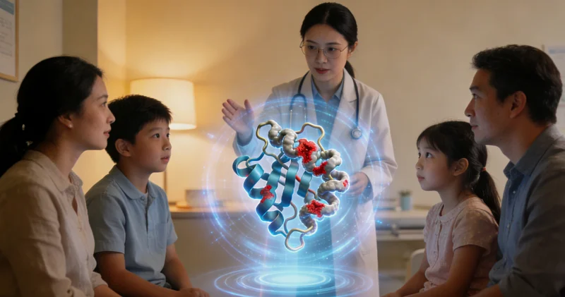 泊头遗传咨询场景，医生与家庭沟