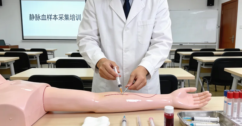 萍乡基因检测采样抽血过程