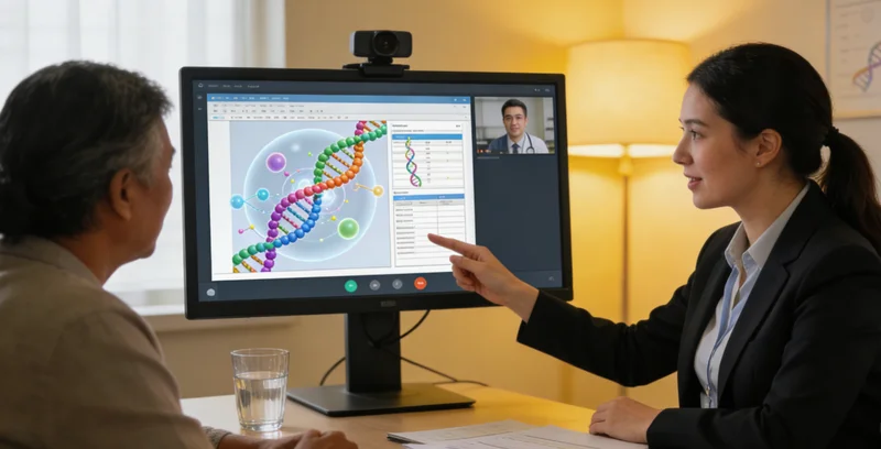 金华遗传咨询师绘制家族癌症家系