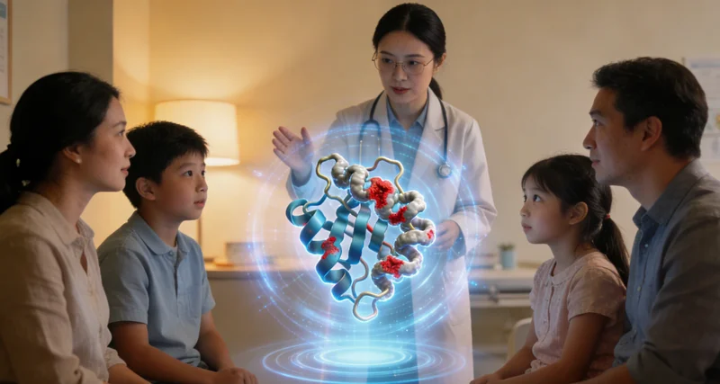 平果地区遗传咨询师与咨询者亲切