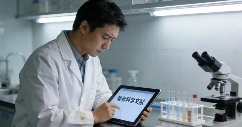 专业实验室人员进行DNA测序与