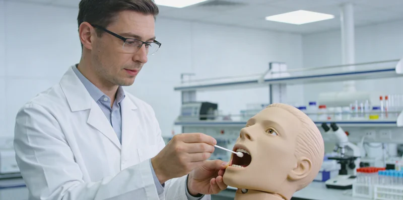 钟祥基因检测采集口腔拭子或血液