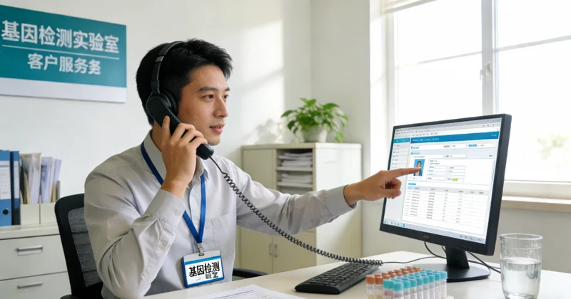 阿克苏遗传咨询师为来访者解读检