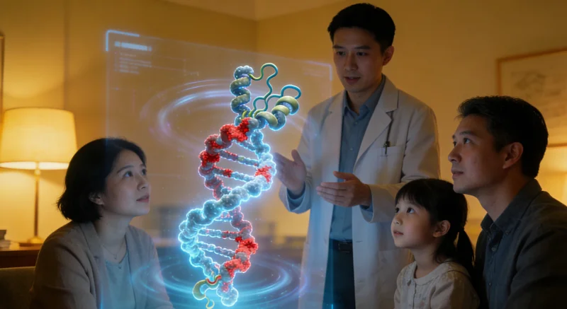 临海遗传咨询师与女性进行BRC