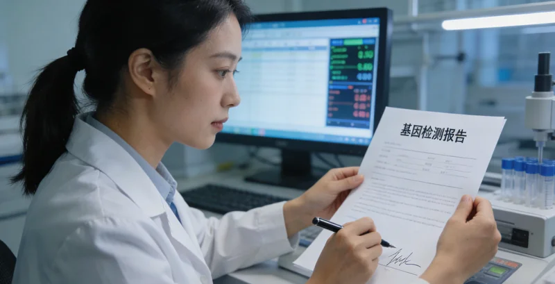 桂林基因检测报告专业解读示意图