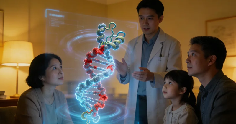 丰镇遗传咨询师向家庭解读基因检