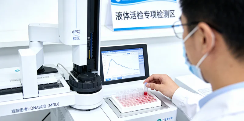 玉林医院护士进行无创基因检测采