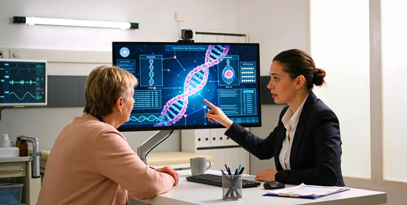 兴平医院遗传咨询门诊医生与患者