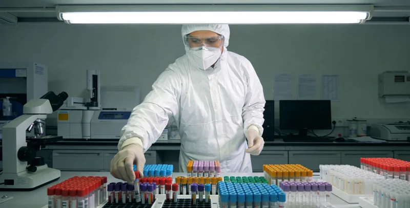 合作儿童接受专业眼科检查示意图