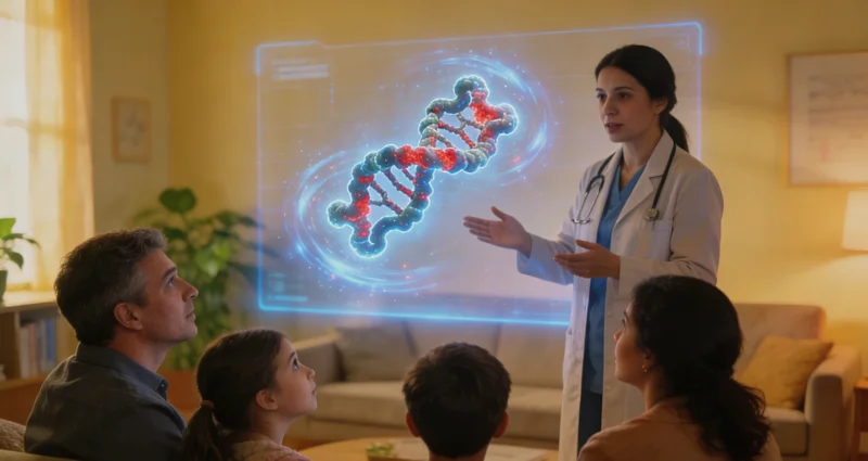 银川遗传咨询师与家庭解读基因报