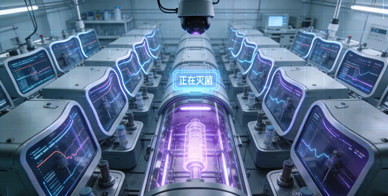 专业实验室进行基因测序分析