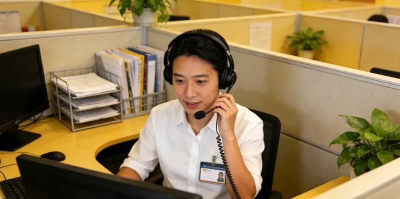 阜新患者与医生共同查看基因检测