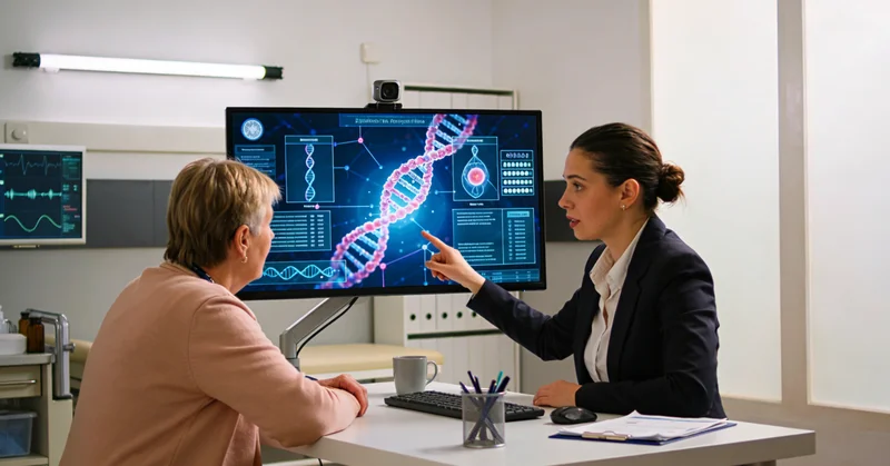 十堰家庭遗传咨询场景示意图