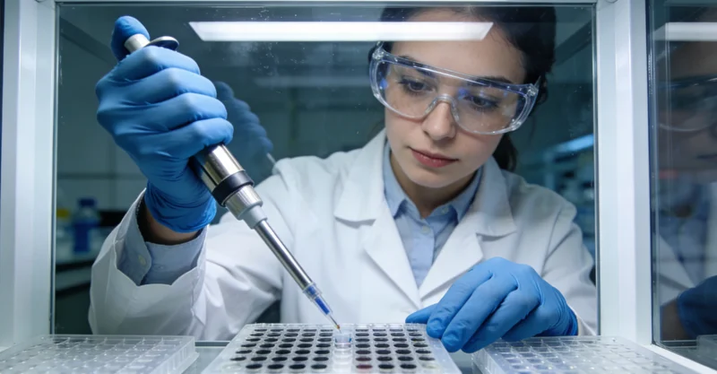 普洱护士进行基因检测采血样本准