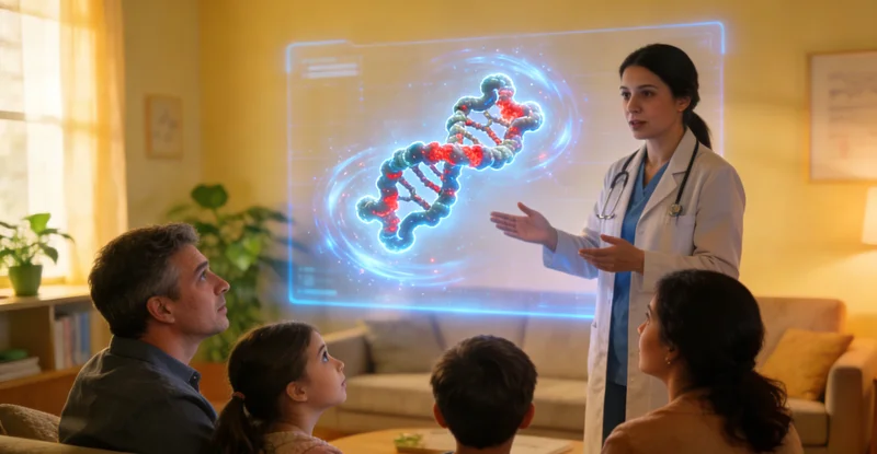 贵溪居民通过视频与遗传咨询师沟