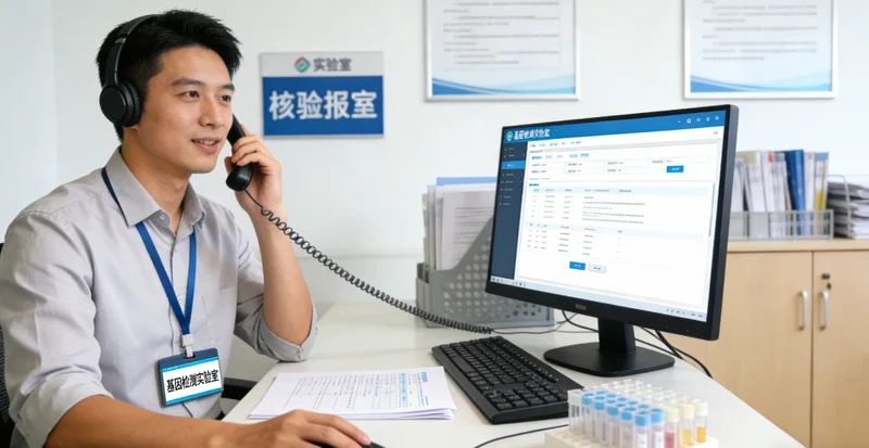 黄石专业人士进行基因报告解读