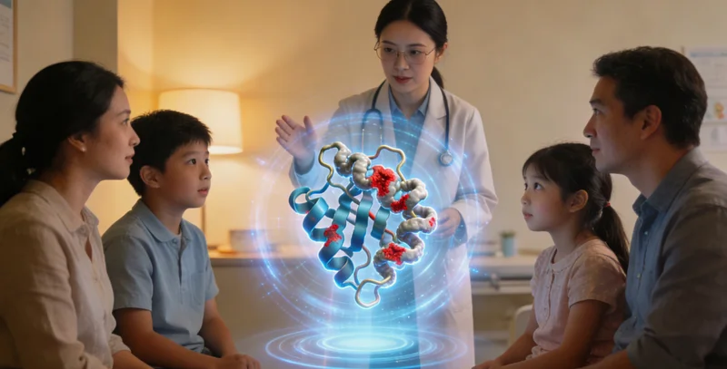 奈曼地区遗传咨询师绘制家族病史