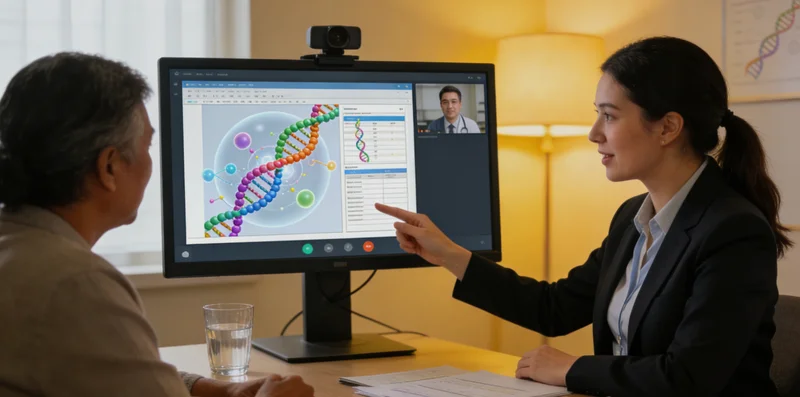 东莞遗传咨询门诊医生与女性患者