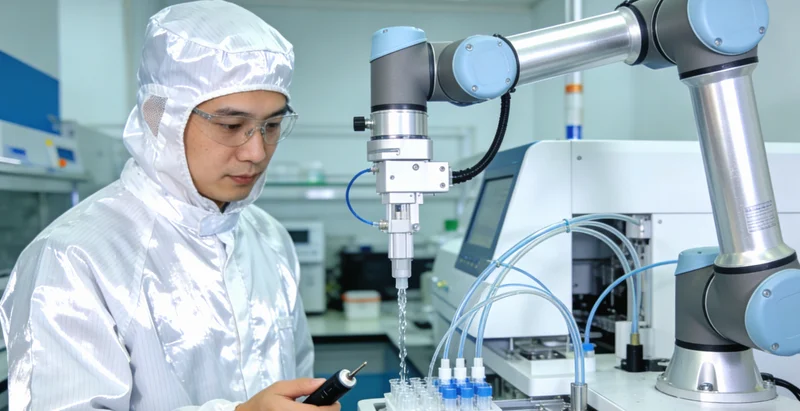 达旗女性在医院进行乳腺超声检查