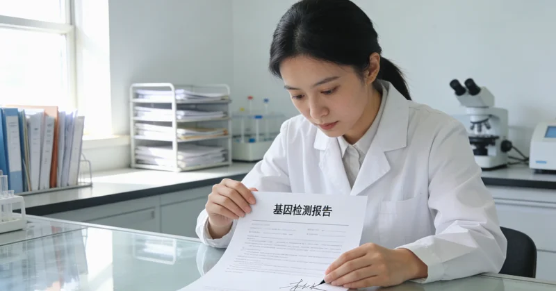 三门峡医生解读基因检测报告