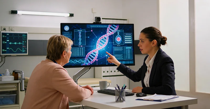 济源遗传咨询门诊医生与咨询者沟