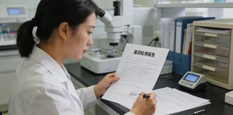 乌后旗居民关注的基因检测报告解